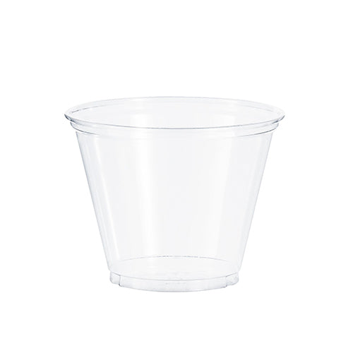 Solo UltraClear 9 oz. Clear PET Plastic Squat Cold Cup
