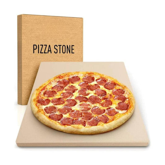 Large Rectangular Pizza Stone for Oven & BBQ