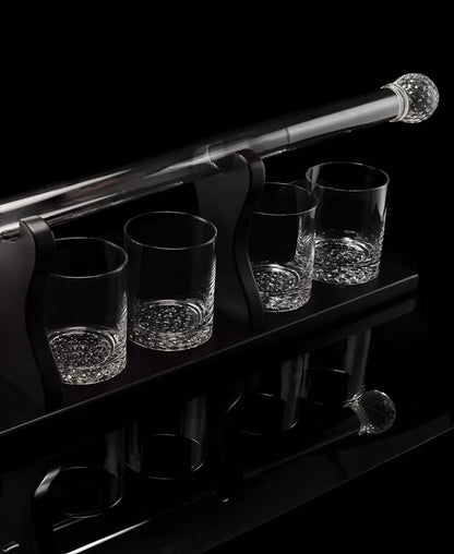 Golf Club Whiskey Decanter and Liquor Glasses, Set of 5